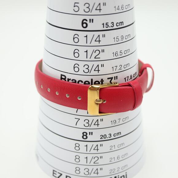 2x Charming Charlie Women's Watches Metal Mesh Faux Leather w New Battery - Picture 12 of 15